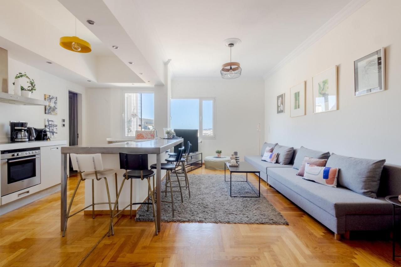 3 Bdr Apt Incredible Acropolis View Athènes Extérieur photo